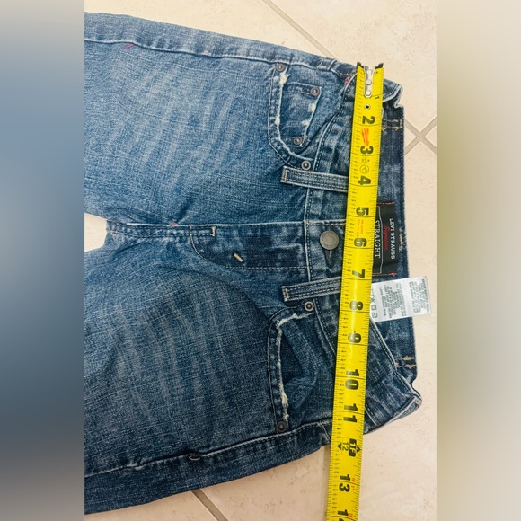 Boy’s Youth Denizen Levis Blue Jeans Modern Slim Straight Size 8 Regular - Picture 8 of 8